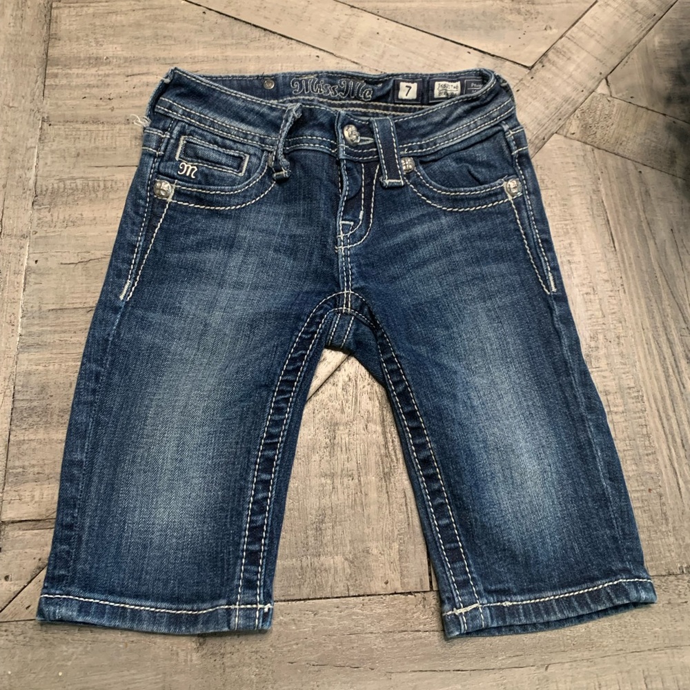 Miss Me little girls size 7 Bermuda